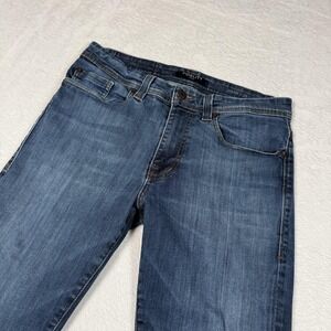 Fidelity Denim Jimmy Jeans Mens 33x32 Blue Slim Straight Denim Medium Wash